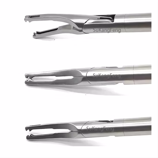 Clips de ligature en titane laparoscopique chirurgical