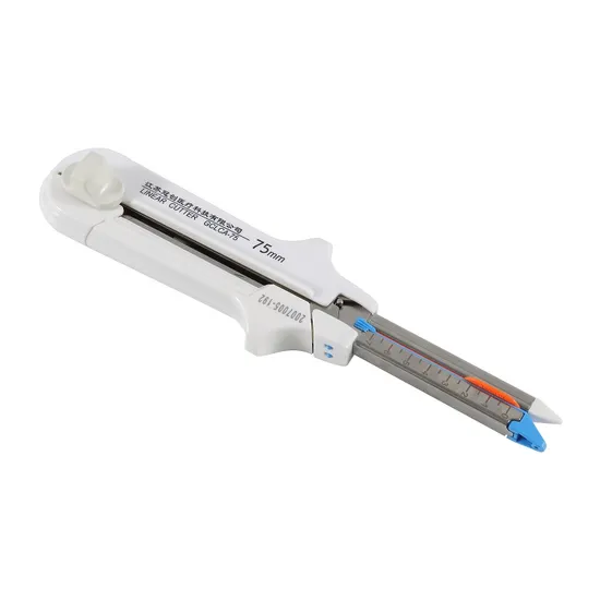 Agrafeuse endoscopique chirurgicale à 6 rangées d'instruments chirurgicaux jetables avec CE ISO13485